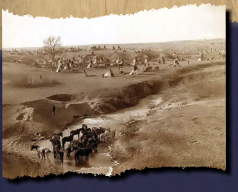 Late 1800's Lakota Camp